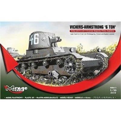 Mirage Hobby 355010, 1 35 Échelle, Vickers-Armstrong 6 Ton Mk F B, Kit De Modèle En Plastique