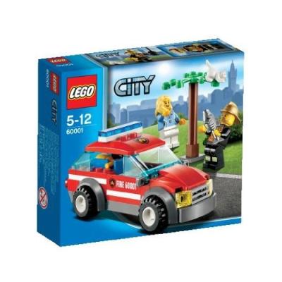 Lego City - 60001 - Jeu De Construction - La Voiture Du Chef Des Pompiers