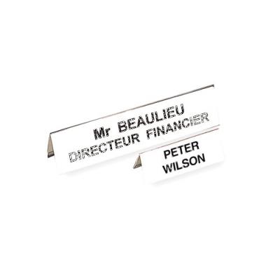 Fellowes 53046 lot de 25 porte-nom