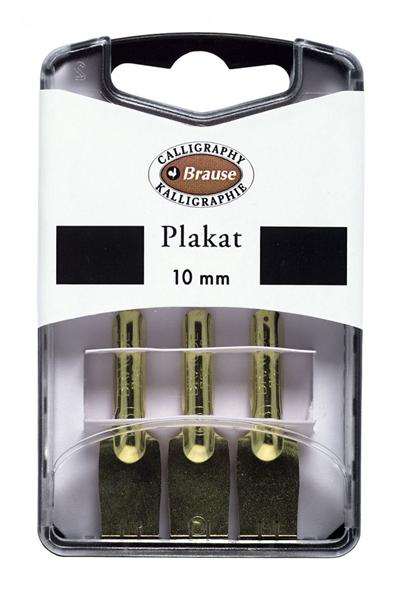 Brause - Boîte 3 plumes Plakat 10 mm