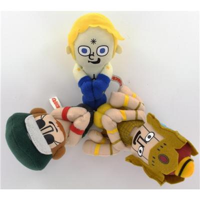 Kinnikuman (Muscleman) - Petites Peluches - Série de 9 peluches