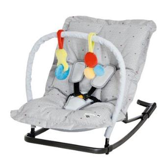 Safety 1st Transat Coussin Mellow Grey Chic Balancelles Achat Prix Fnac