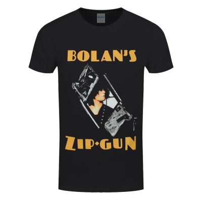 T-Rex T-Shirt Bolan Zip Gun Homme Noir - Taille S