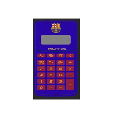 Calculatrice F.C. Barcelona Bleu Bordeaux