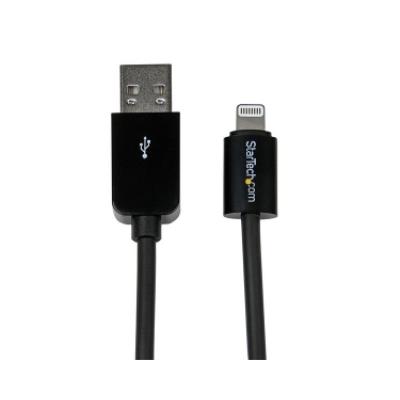 StarTech StarTech.com Câble Apple Lightning vers USB pour iPhone, iPod, iPad - 3 m Noir