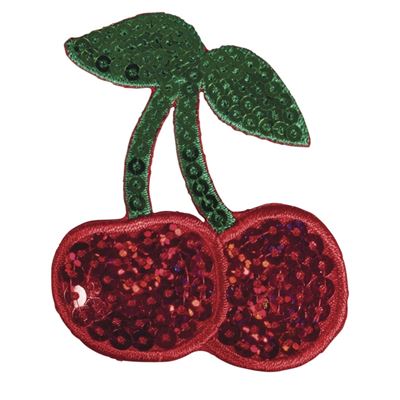 Patch thermocollant cherry 5cm 1 pièce - rayher