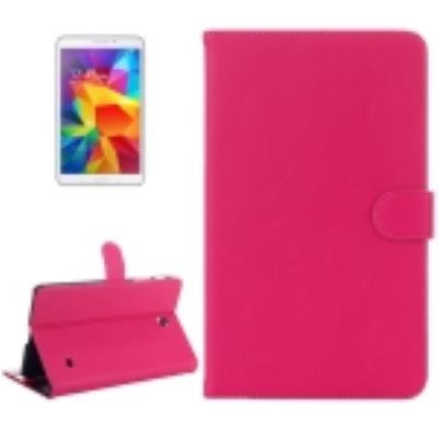 Galaxy Tab 4 8.0 T330 : Coque Housse Cuir (PU) Magenta