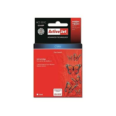 Active jet acc - 551c 551c 6509b001 cli-cartouche dimpression à jet dencre