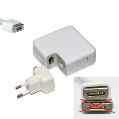 Adaptateur Secteur - 85W - Compatible pour MacBook Pro 15 17 - A1286 MC371LL A - MC372LL A - Tranfo Bloc Secteur Alimentation - Magsafe 1 (pas MagSafe 2)