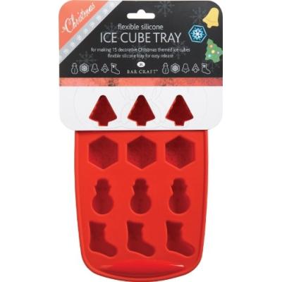 BAR CRAFT BAC À GLAÇONS EN SILICONE FORME DE NOËL