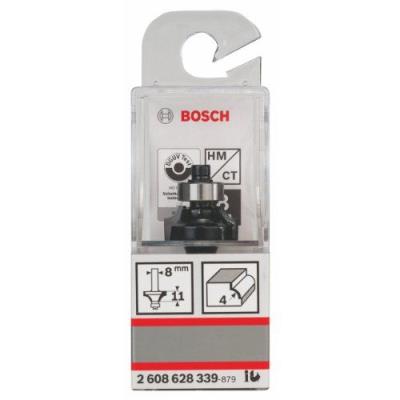 Bosch 2 608 628 339 Fraise à Arrondir 8 Mm 4 X 12,7 X 53 Mm