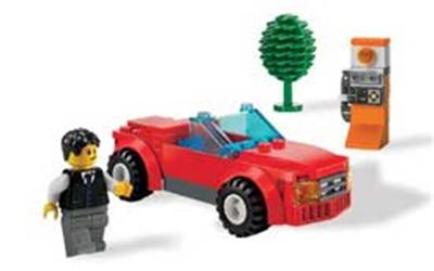 Lego - 8402 - Jeu de construction - City - Traffic - La décapotable