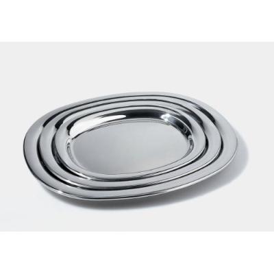 ALESSI PLATEAU EN INOX 18/10 BRILLANT 30 CM