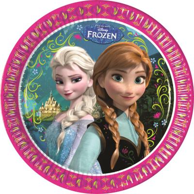 Assiettes Frozen™ x8 La Reine des Neiges™
