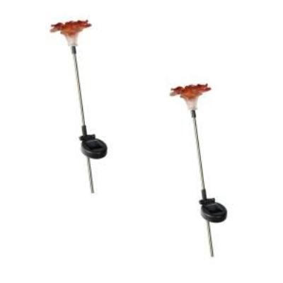 GALIX LOT DE 2 FLEURS - ROUGE