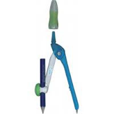 Lot de 6 Compas métal Twist and safe