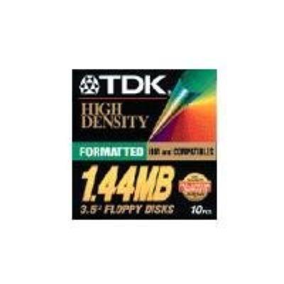 TDK - disquette x 10 - 1.44 Mo - support de stockage