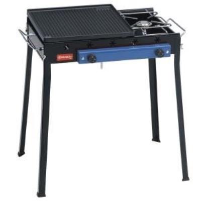 Barbecue au gaz et plaque grill STEREO