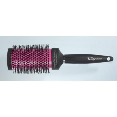 Brosse ronde céramique fushia 53mm