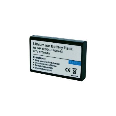 Batterie compatible np-120 li-ion 37v 1800 mah conrad energy 250676