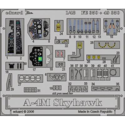 MAQUETTE A 4M SKYHAWK HASEGAWA 1/48 EDUARD FE350