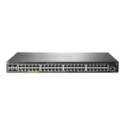 Aruba 2930F 48G PoE+ 4SFP+ TAA - switch - 48 poorten - Beheerd - rack-uitvoering