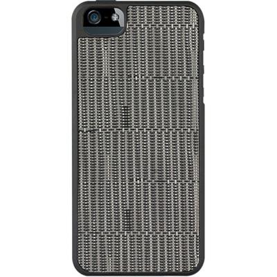 Macally WEAVEG-P5 - Beschermhoes voor mobiele telefoon - namaakleer - gestructureerd - voor Apple iPhone 5