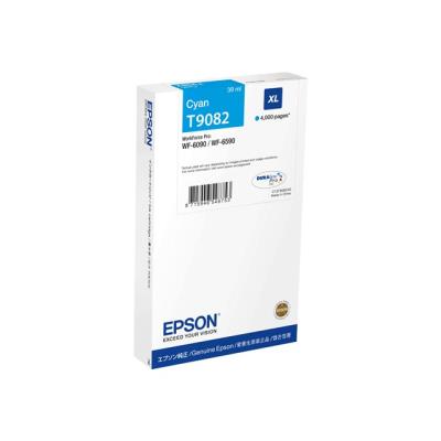 Epson T9082 - XL grootte - cyaan - origineel - inktcartridge