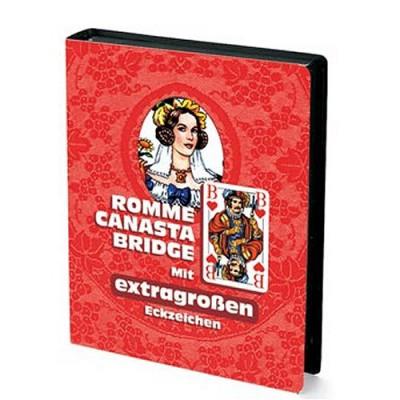 Ravensburger - Coffret jeux de cartes - Rommé Canasta Bridge