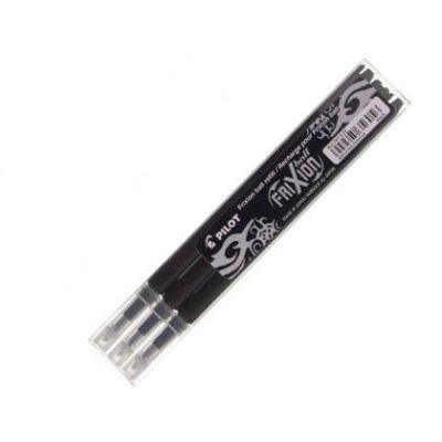 Pilot set 3 recharges Frixion noir