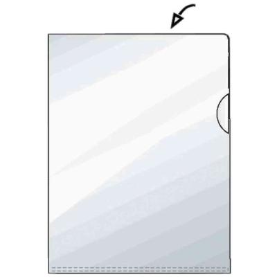 Hetzel 21575090 pack de 50 chemises coin grainée a5 transparent