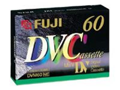 FUJIFILM DVC 60 - Mini-cassette vidéo - 1 x 60min