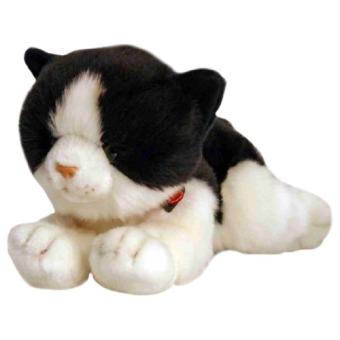 peluche chat blanc