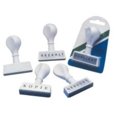 Wedo textstempel original, abdruckbreite: 45 mm 193 29