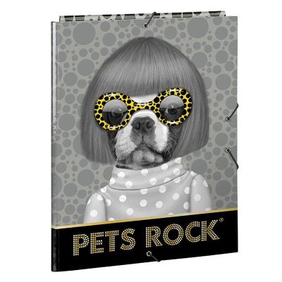 Dossier A4 Animaux Rock Spots Flaps