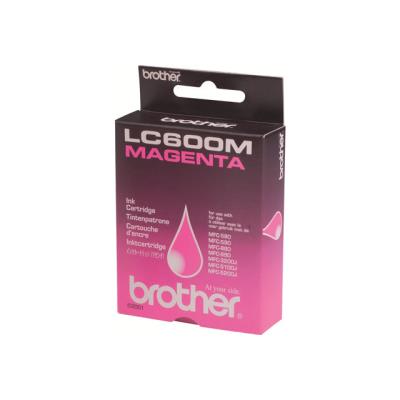 Brother LC600M - magenta - origineel - inktcartridge