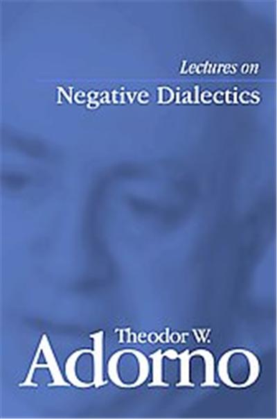 Lectures on Negative Dialectics