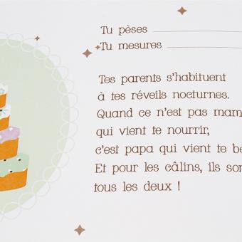 Livre De Naissance Album Naissance Textes Photos 56 Pages Garcon Album Photo Achat Prix Fnac