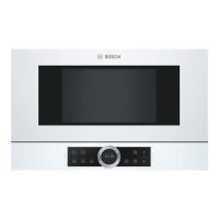Bosch Serie | 8 BFL634GW1 - magnetron - ingebouwd - wit