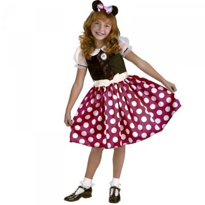 Costume de Minnie Mouse pour fille - 4-6 ans