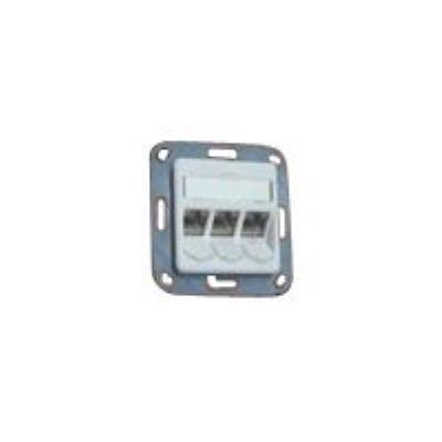BTR IT CONNECT E-DAT modul 3x8(8) UPk - verzonken wandcontactdoos