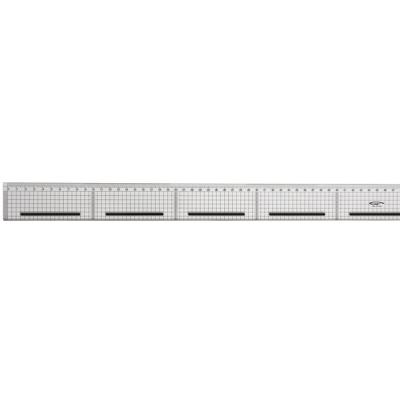 Règle de coupe 100 cm bord acier