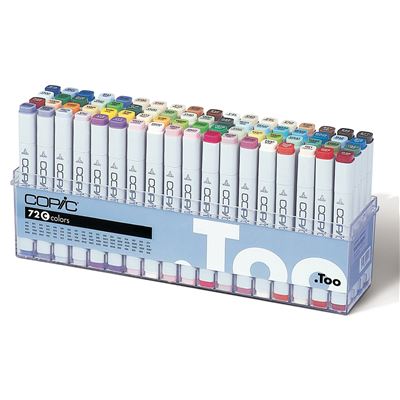 Set 72 marqueurs manga copic marker set c - copic