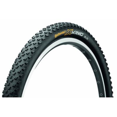 Continental x king race sport pneu vtt tringle souple noir