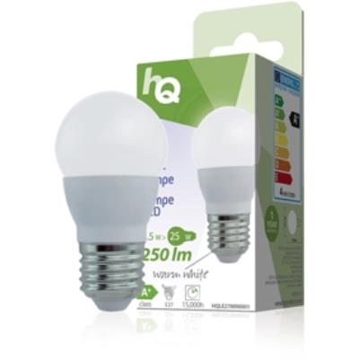 Led lamp mini globe e27 3.5 w 250 lm 2 700k hq