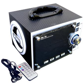 Ms 23 Multimedia Speaker Enceinte Portable Fm Radio Usb Led Sd Telecommande Baladeur Radio Achat Prix Fnac