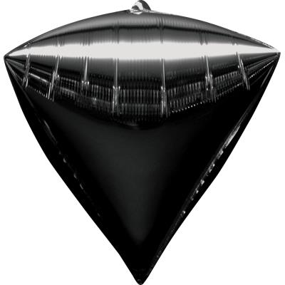 Ballon Diamant Noir Mylar