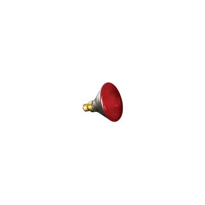 Lampe - Sylvania - halogene 80W / 240V, PAR38, E27, fl 30°, rouge