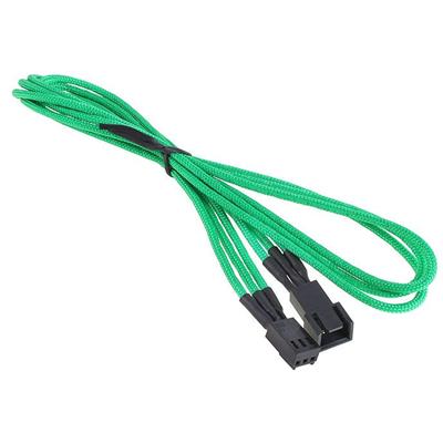 Bitfenix - Alchemy Green - Extension d'alimentation gainée - 3 pins vers 3 pins - 60 cm (coloris vert)