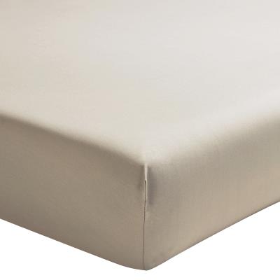Essix - Percale coton Drap Housse Lin - 120 x 190 cm
